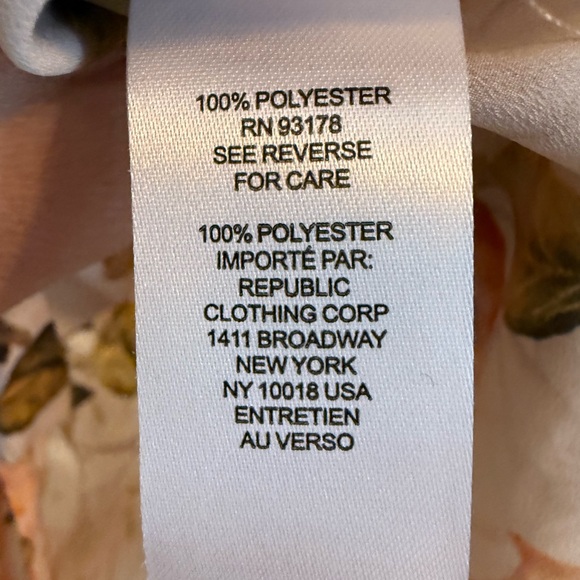 Philosophy Floral Blouse Small - Picture 5 of 6